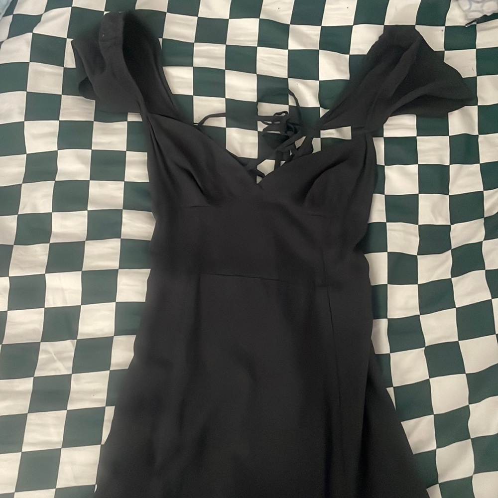 UO Siren Strappy Back Midi Dress